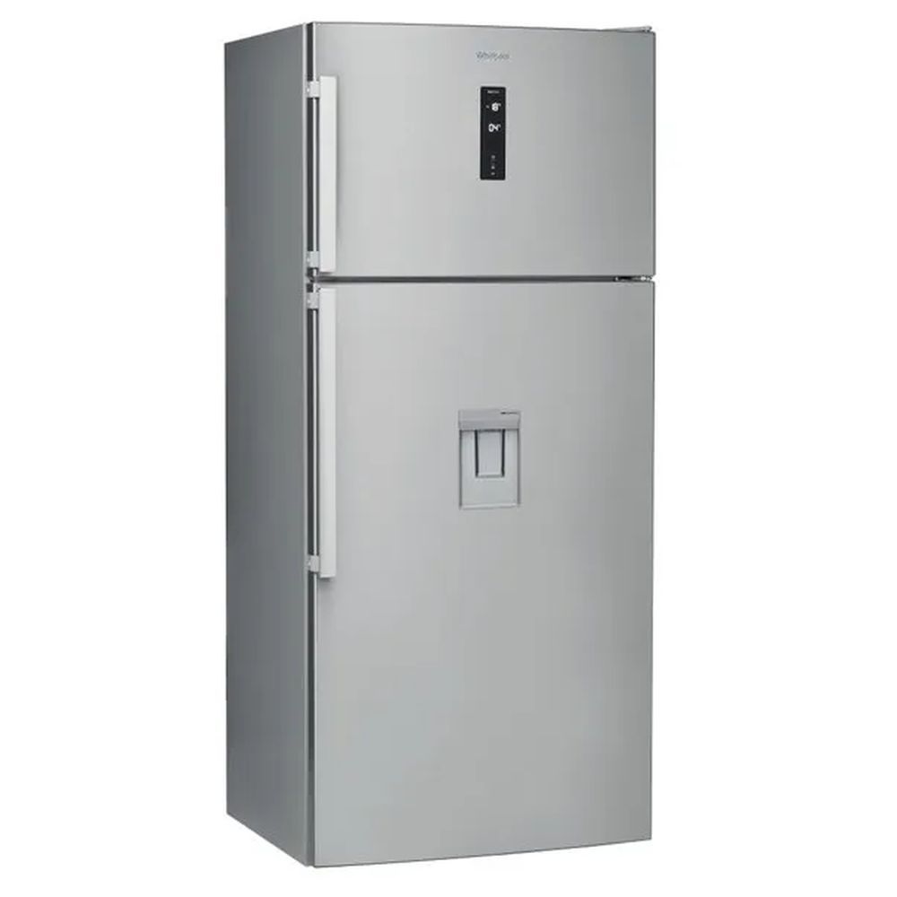 Whirlpool - Free Standing Top Mount Freezer Refrigerator - Silver - 623 L