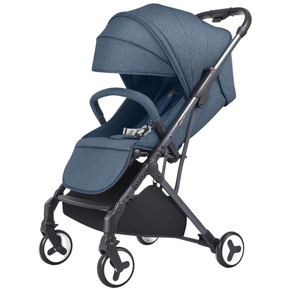 Gokke - Compact Lighweight Baby Stroller - Navy Blue