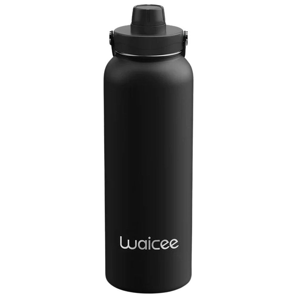 Waicee - Onyx Black Reusable Bottle - 40oz/1200ml