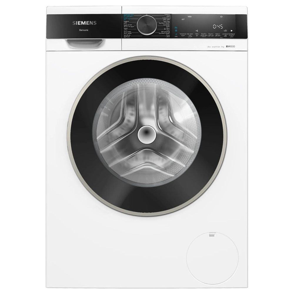 Siemens - Front Loader Fullsize Washing Machine - White - 9 kg