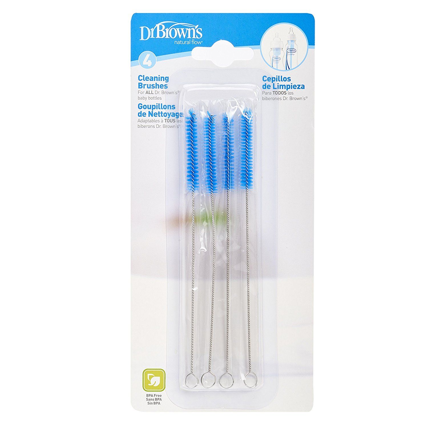 Dr. Browns - Baby Bottles Cleaning Brushes - Pack Of 4