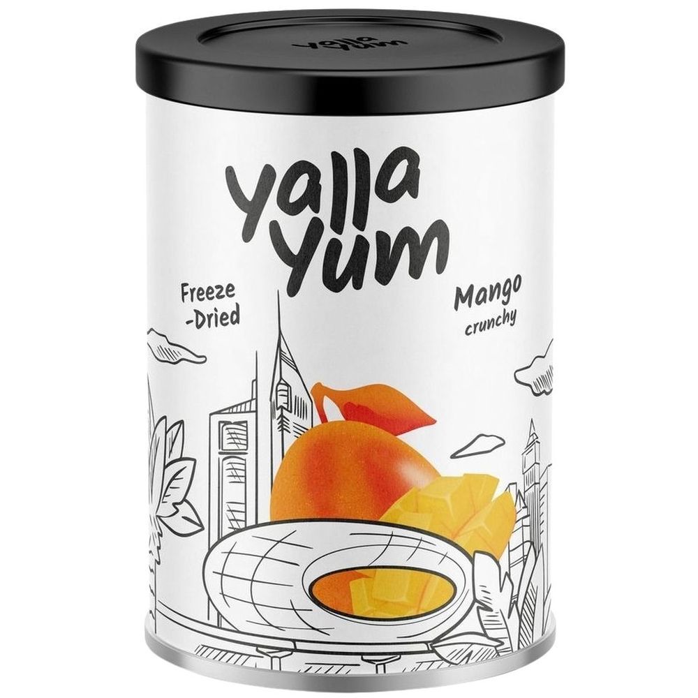 YallaYum - Freeze Dried Crunchy Snack - Mango - 40 g