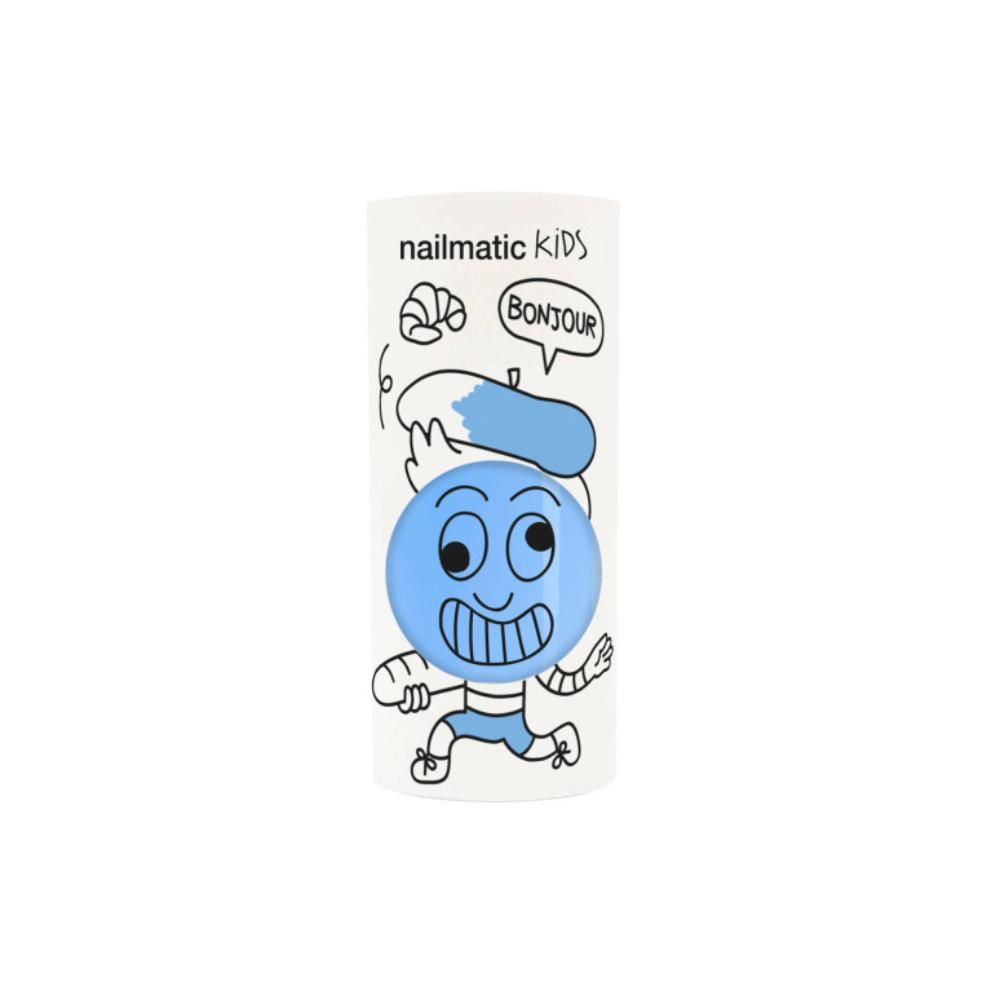 Nailmatic Kids - Water Based Sky Blue Nail Polish 0.27Fl.oz