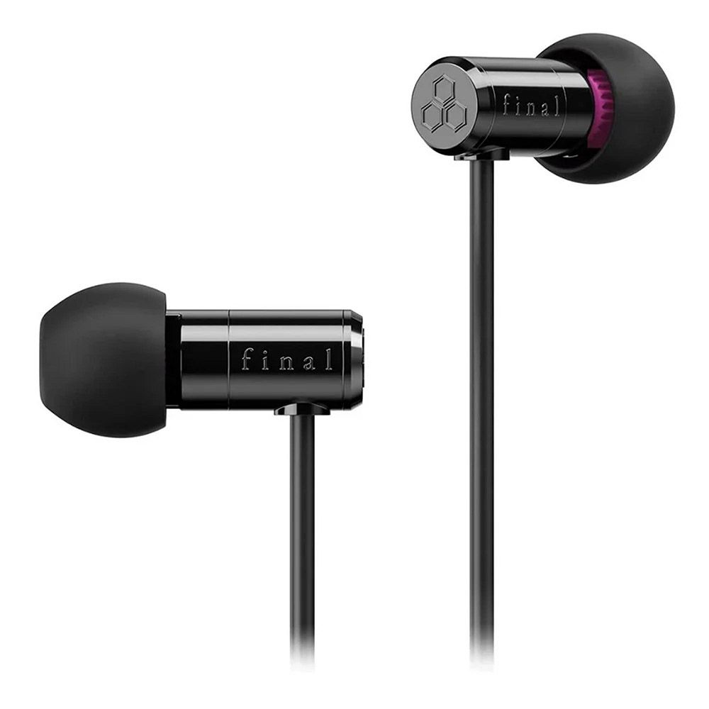 Final - Audio E500 Wired Ear Buds - Black