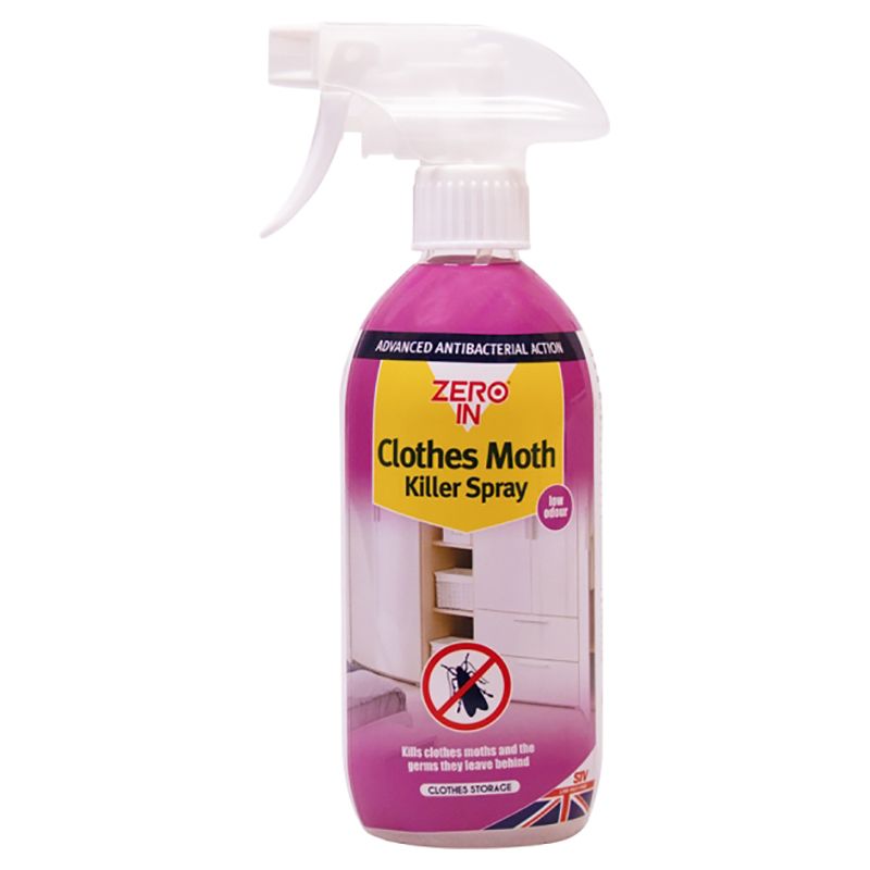 STV - Anti-Bacterial Clothes Moth Spray - 500ml