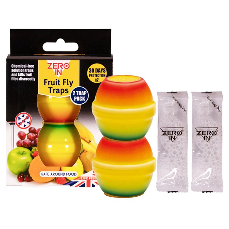 STV - Ready-Baited Fruit Fly Trap - 2pcs