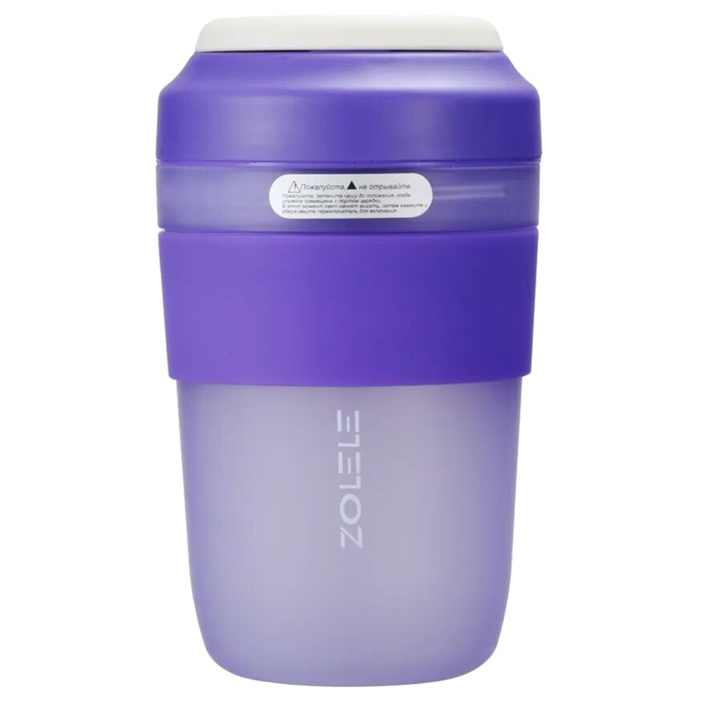 Zolele - Portable Mini Juicer Blender - 400Ml - Purple