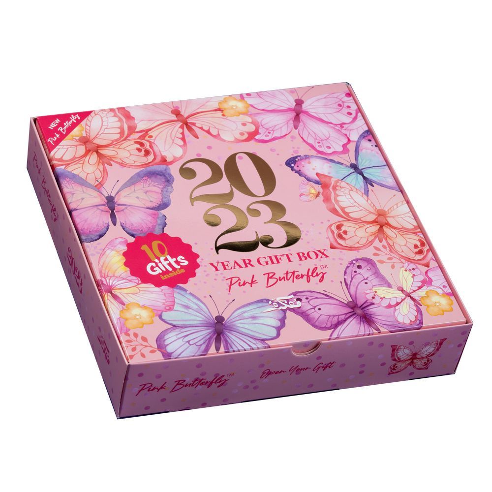 Mofkera - Agenda Gift Set 2023 - Pink Butterfly