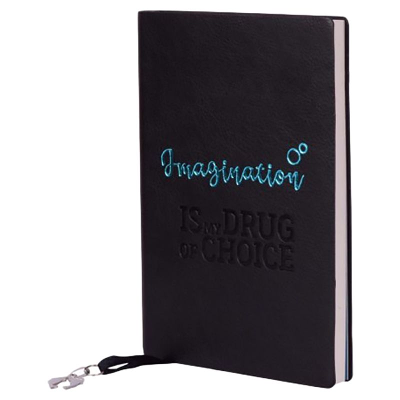 Doodle - Pisces - Zodiac Birthday Gift B6 Diary - Black