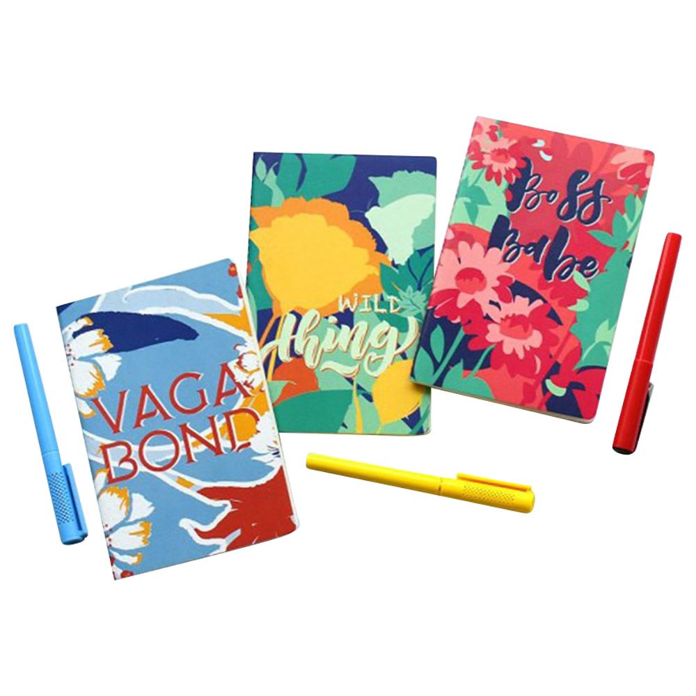 Doodle - Nomad (Set of 3) B6 Diary