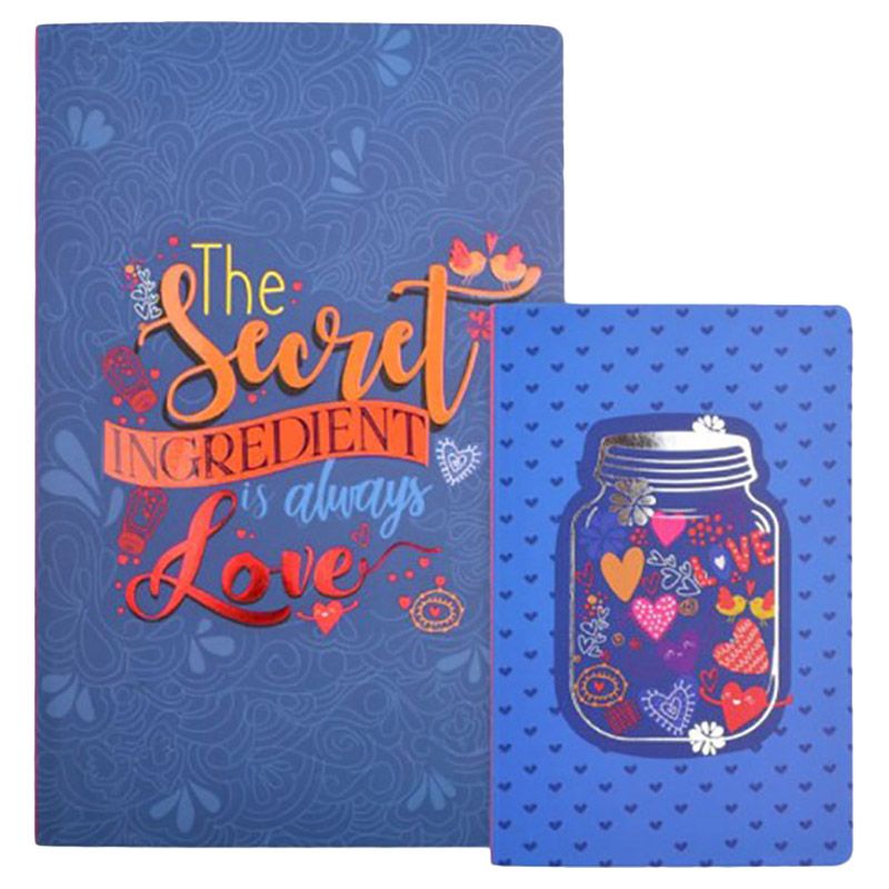 Doodle - Secret Ingredient Twin A5 & A6 Notebook (Set of 2 Diaries)