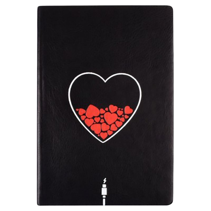 Doodle - Love Connect B6 Notebook - Black