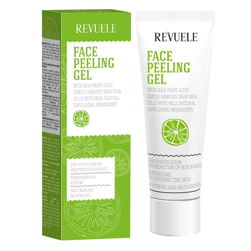 Revuele - Face Peeling Gel With Aha Fruit Acids 80 ml