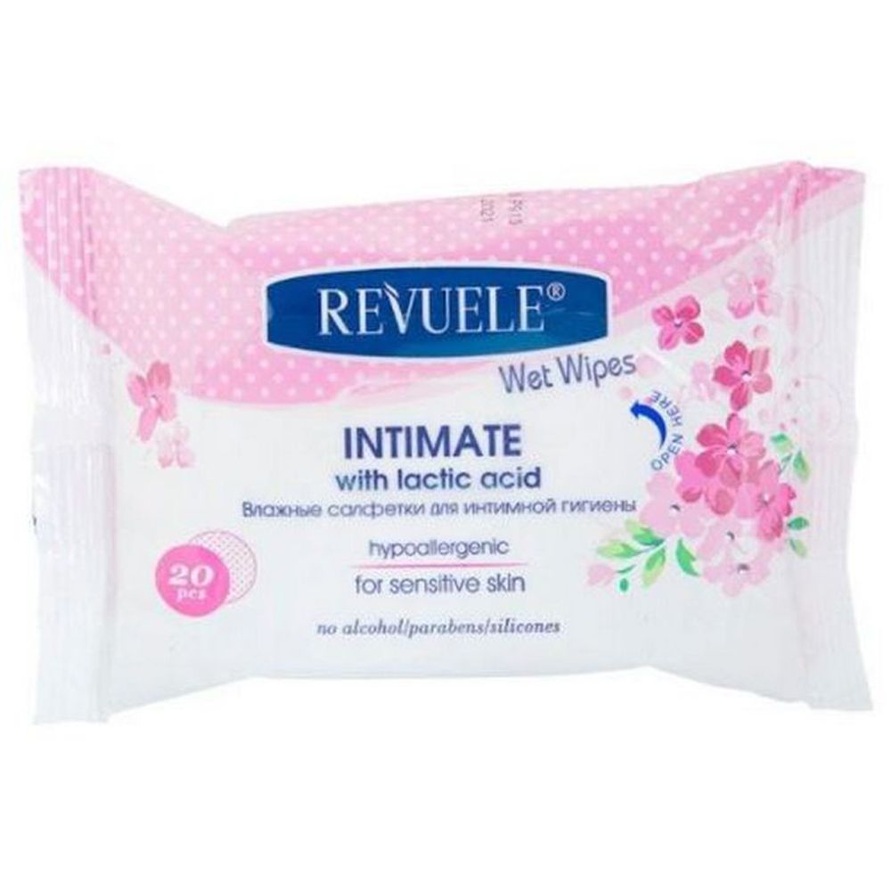 Revuele - Wet Wipes Intimate Pack Of 20