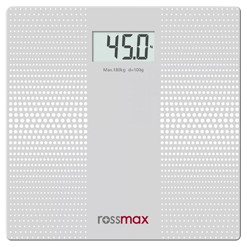 Rossmax - WB101 Glass Weight Scale - Grey