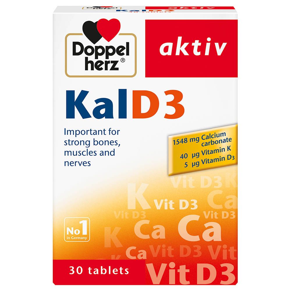 Doppelherz - Aktiv Kal D3 30 Tablets