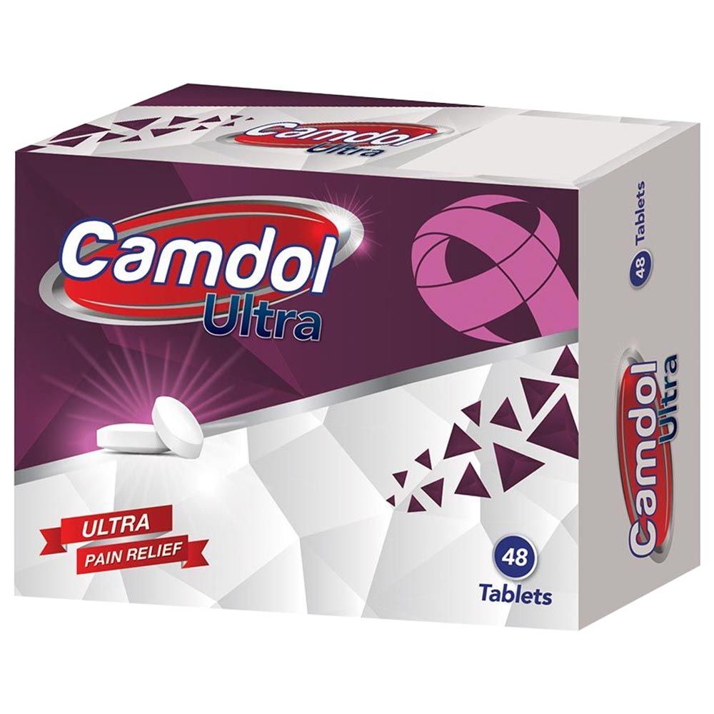 Camdol - Ultra Pain Relief 500 Mg/65Mg - 48 Tablets