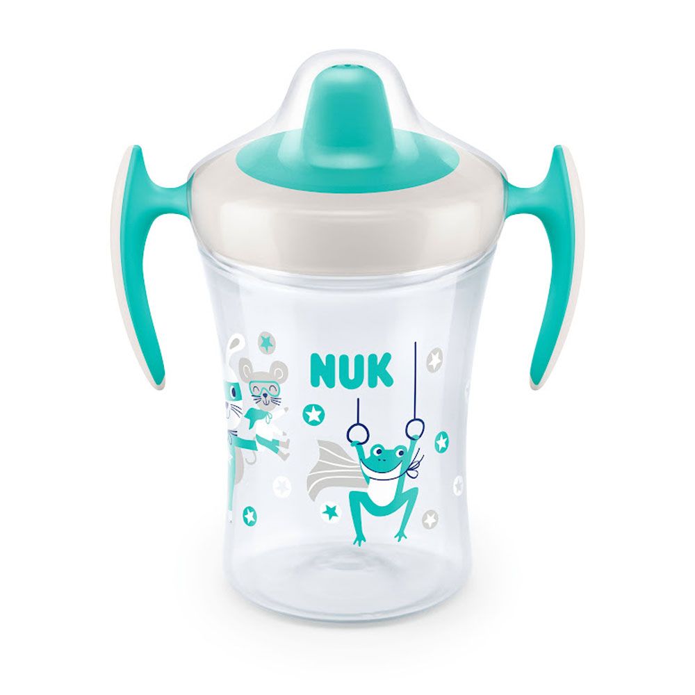 NUK - Trainer Cup 230ml Soft Drinking Spout 6m+ - Green