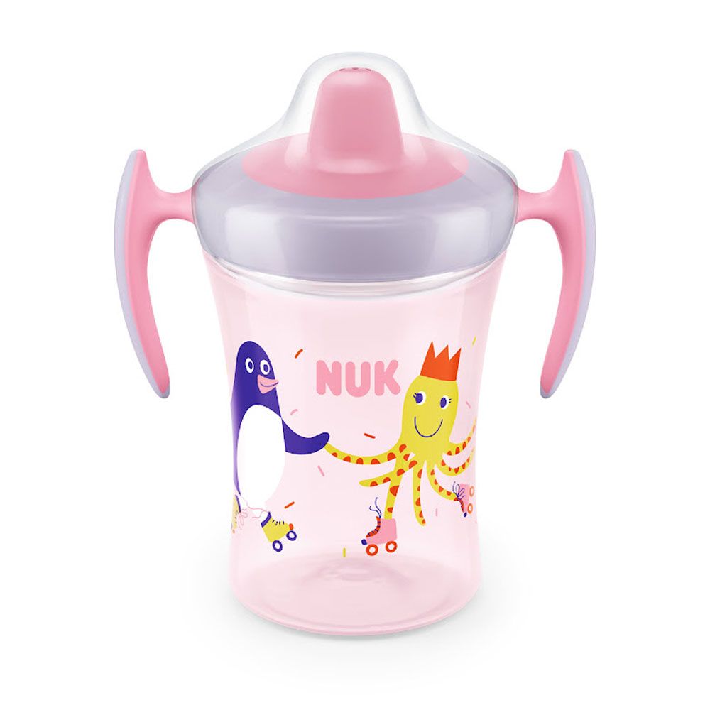 NUK - Trainer Cup 230ml Soft Drinking Spout 6m+ - Purple