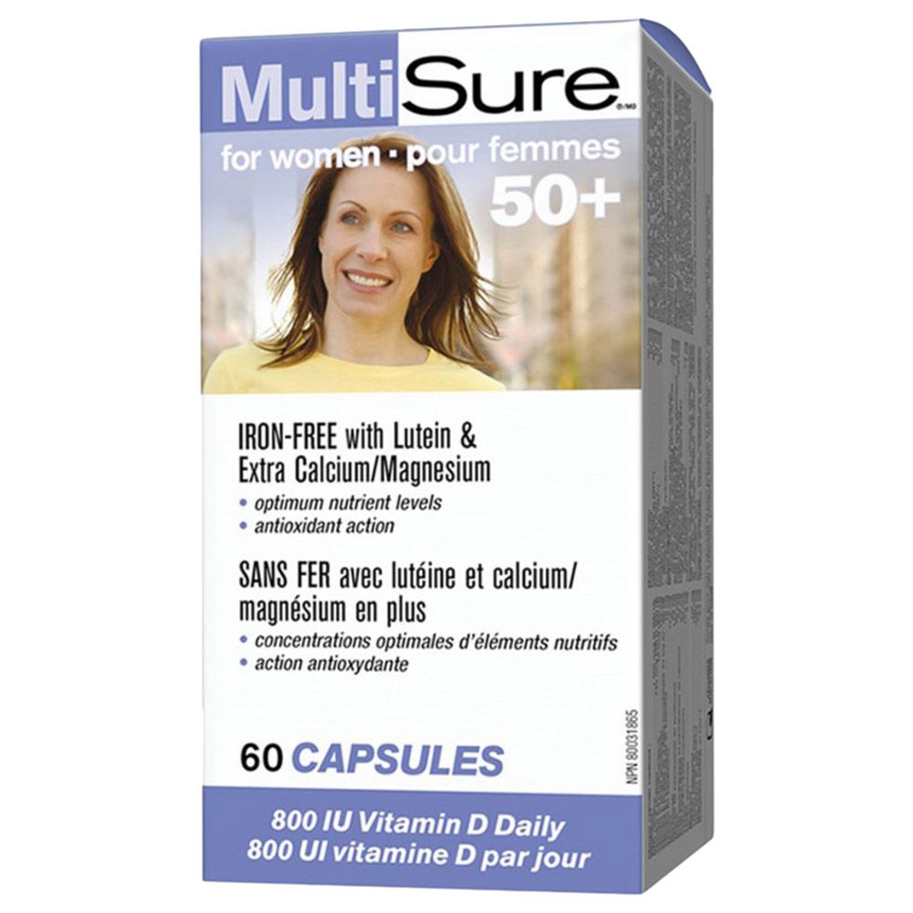 Webber Naturals - Multisure Women 50+ Capsules