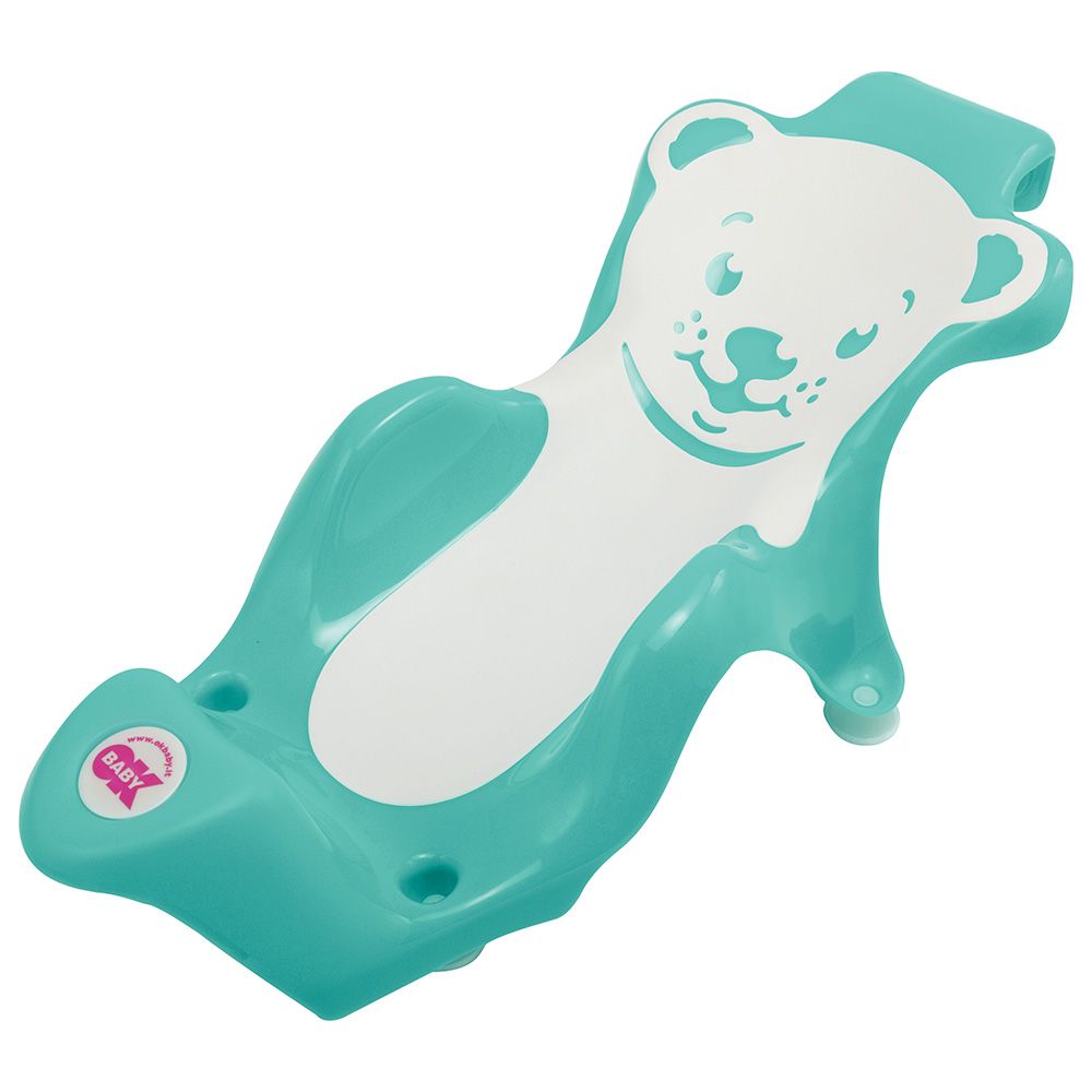 Okbaby - Buddy Bath Seat With Slip Free Rubber - Pista Green