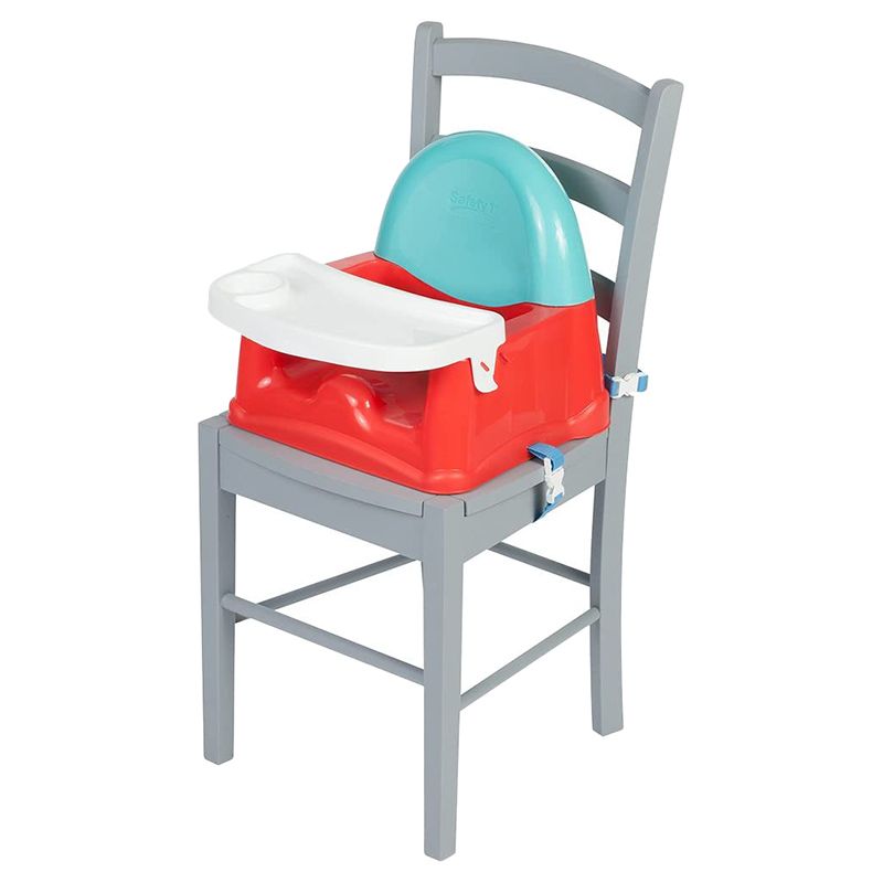 Safety 1st - Easy Care Feeding Booster Seat - Red Lines