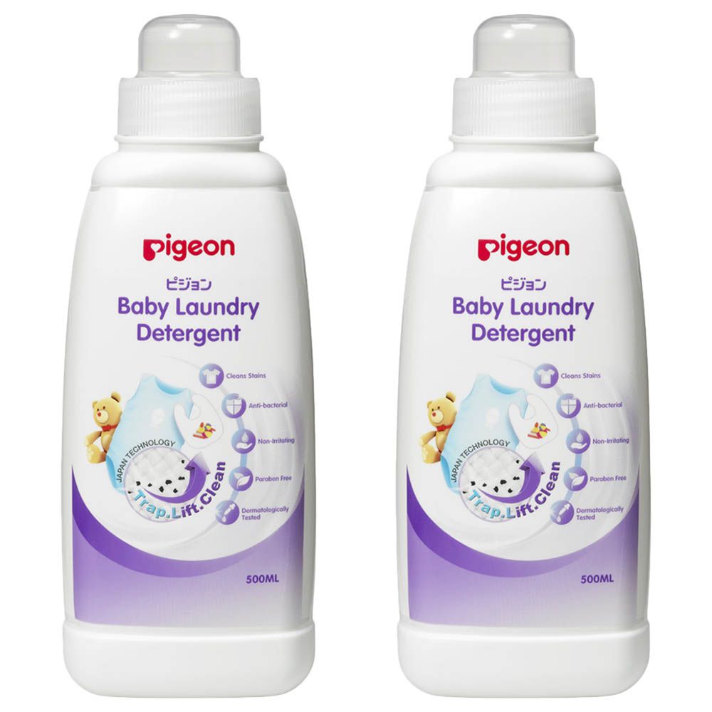 Pigeon - Baby Liquid Laundry Detergent - 500ml - Pack of 2