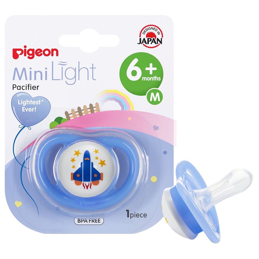 Pigeon - Mini Light Pacifier Boy (M)