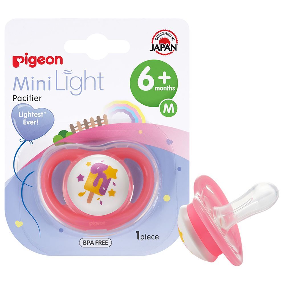 Pigeon - Mini Light Pacifier Girl (M)