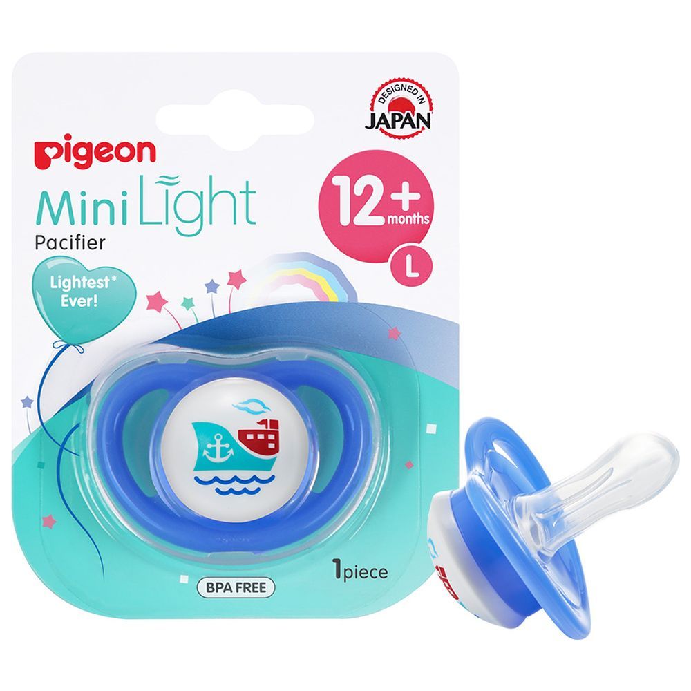 Pigeon - Mini Light Pacifier Boy (L)