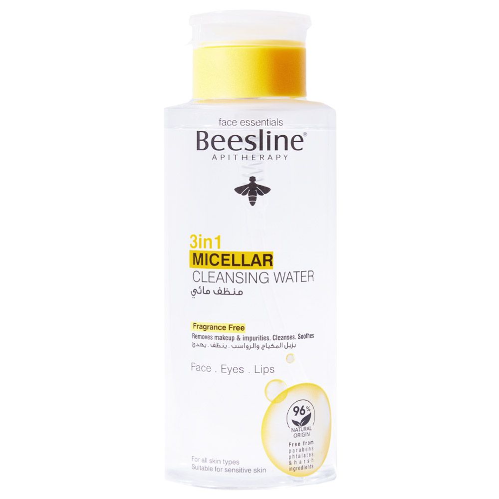 Beesline - Fragrance Free 3-in-1 Micellar Cleansing Water 400ml