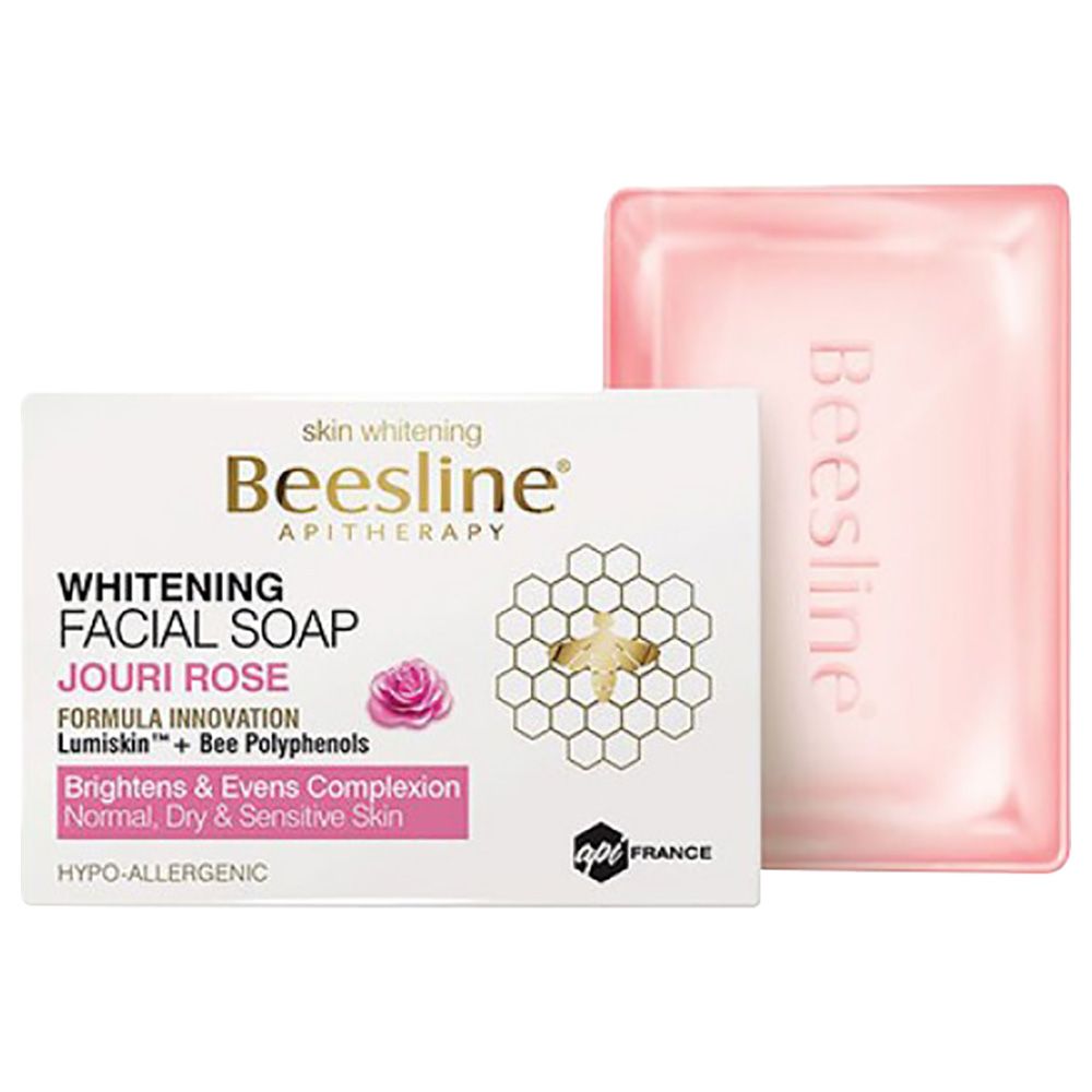 Beesline Whitening Facial Soap 85g - Joure Rose