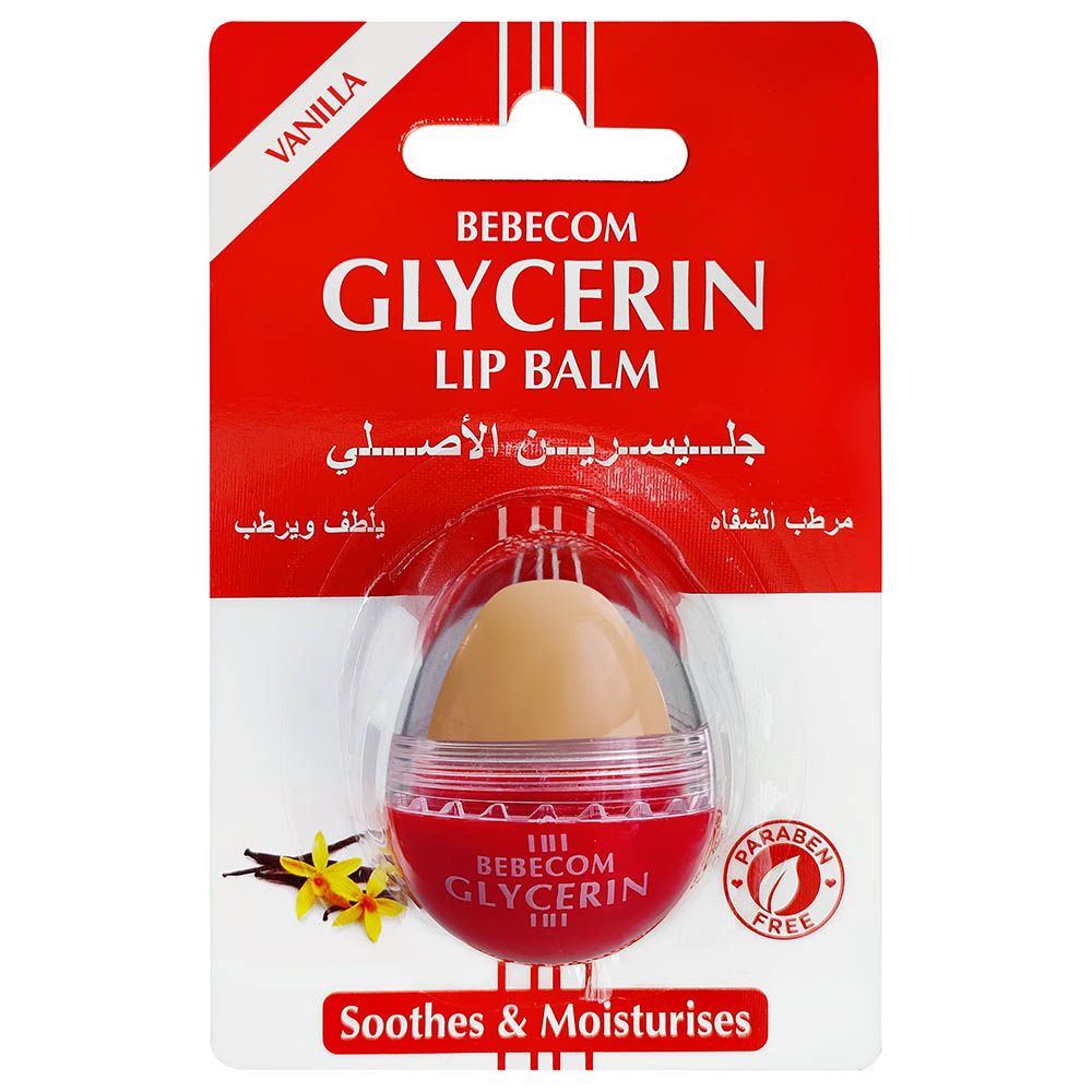 Bebecom - Glycerine Lip Balm - Vanilla - 10G