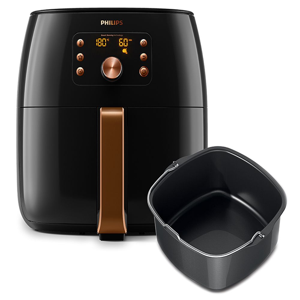 Philips - Premium XXL Airfryer HD9863/91 - Black