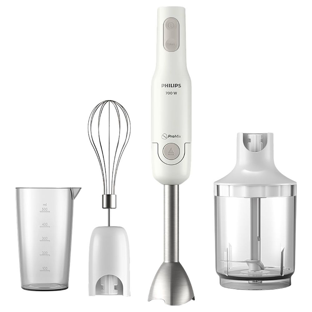 Philips - HR2545 Daily Collection Promix Hand Blender White