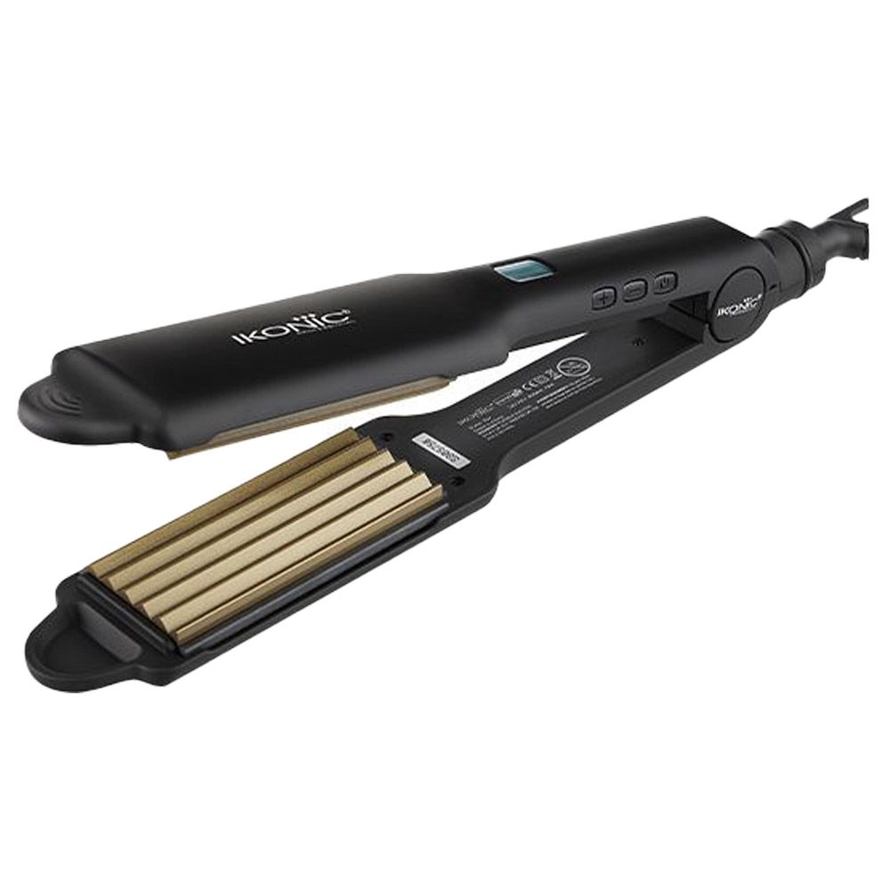 Ikonic - Crimper S9+ Hair Styler - Black