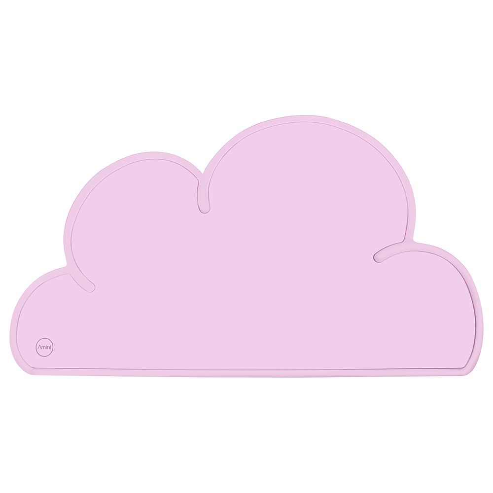 A'ish Home - Kids Cloud Shaped Silicon Placemats - Pink