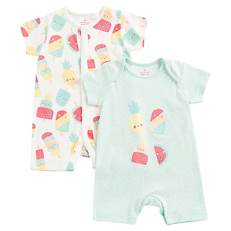 Mothercare - 2pc-Set - Fruit Lolly Romper