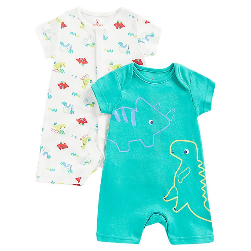 Mothercare - 2pc-Set - Dinosaur Romper