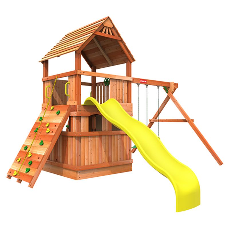 Woodplay - Monkey Tower D Swing Set