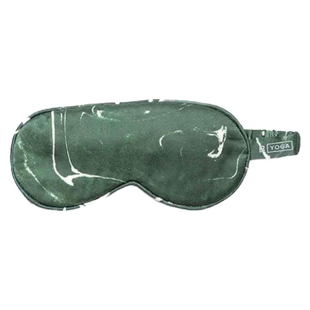 Halfmoon - The Silk Sleep Mask - Marbled Emerald