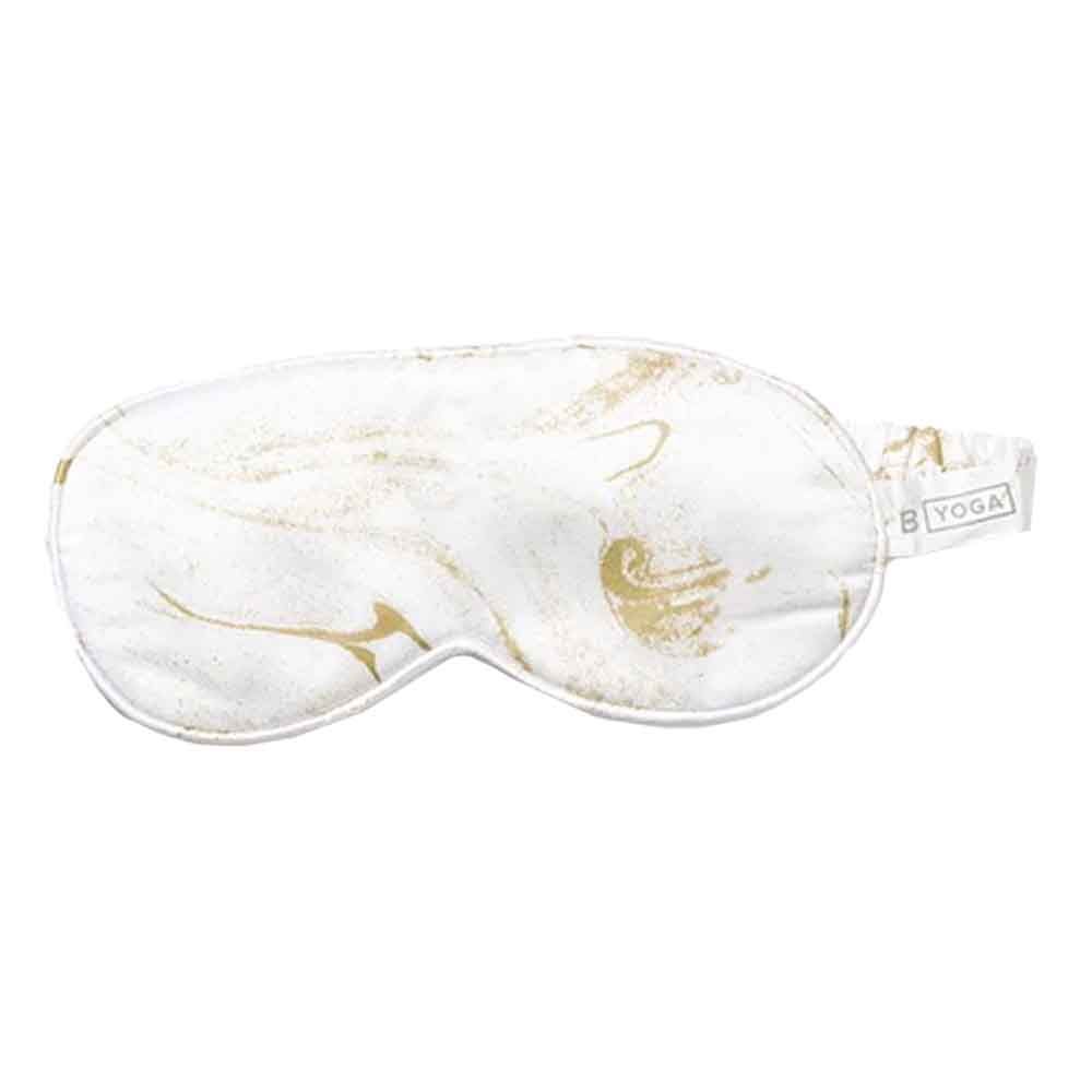 Halfmoon - The Silk Sleep Mask - Marbled Gold