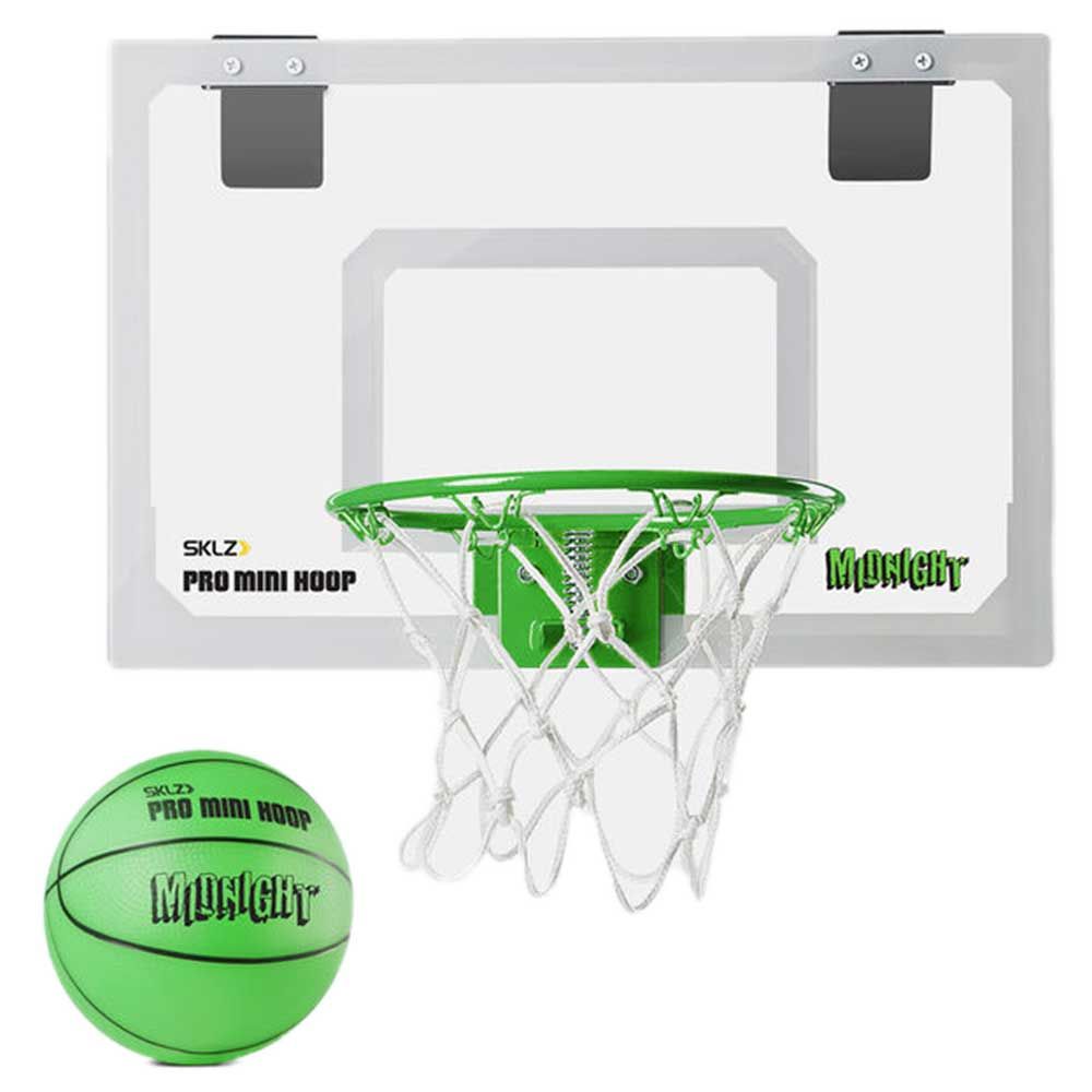 SKLZ - Pro Mini Hoop Midnight  - Pro Grade Glow-In-The-Dark Hoop & Ball