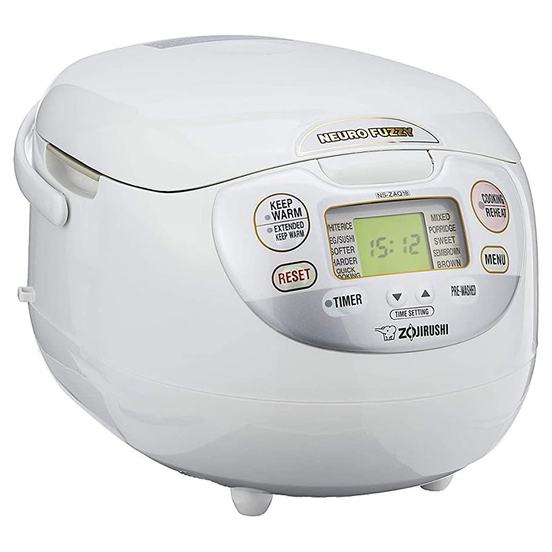 Zojirushi - Electric Rice Cooker/Warmer - Premium White - 1.8 L