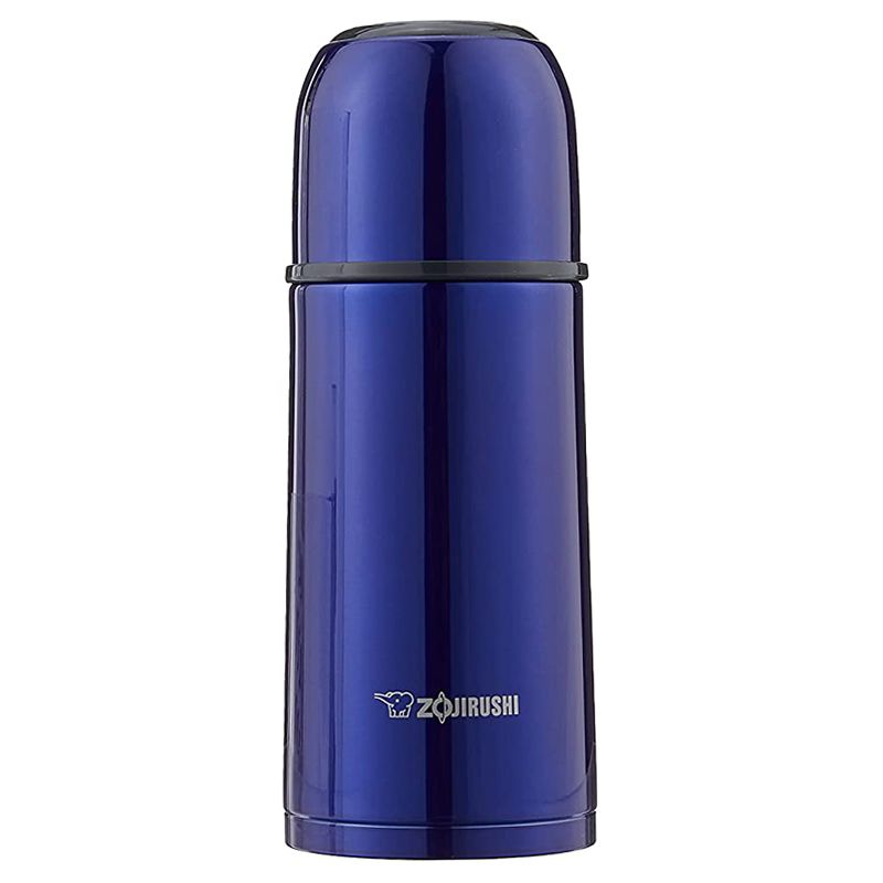 Zojirushi - Stainless Steel Flask With Cup - 0.35L - Blue