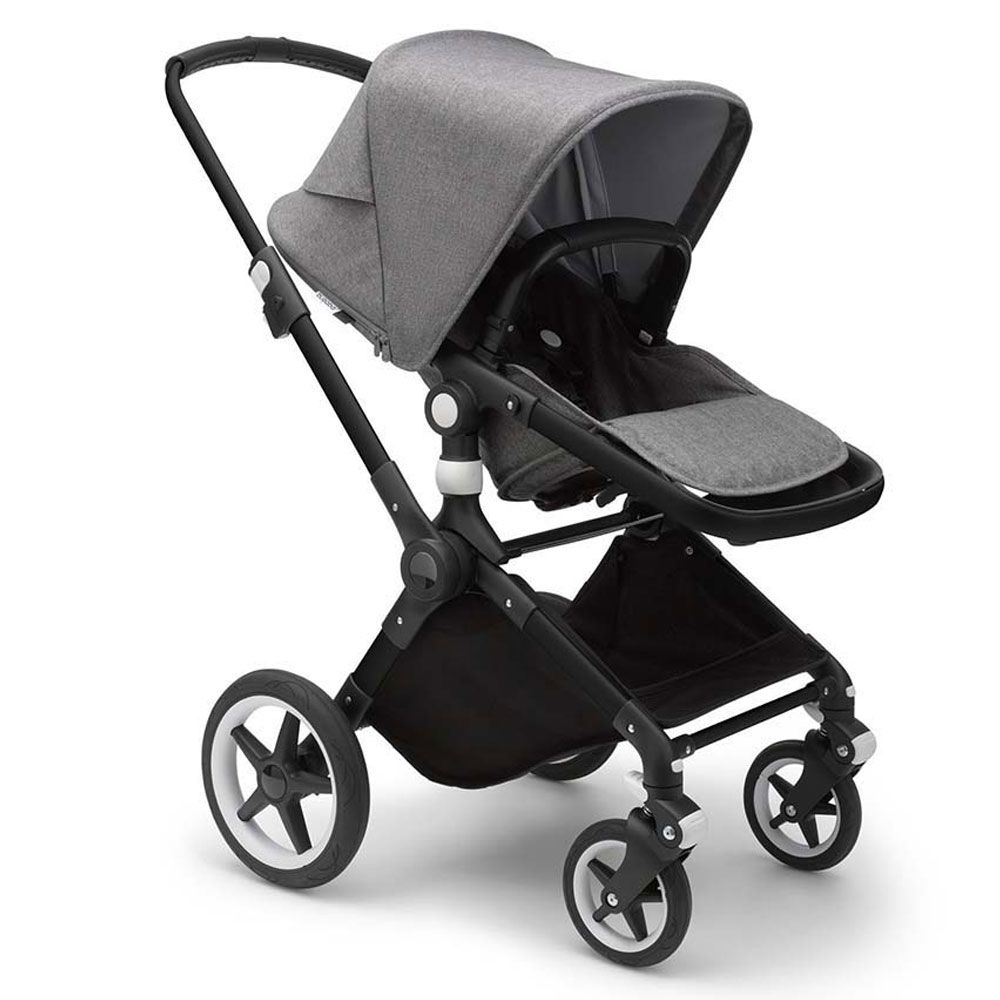 Bugaboo - Lynx Stroller Complete - Black/Grey Melange