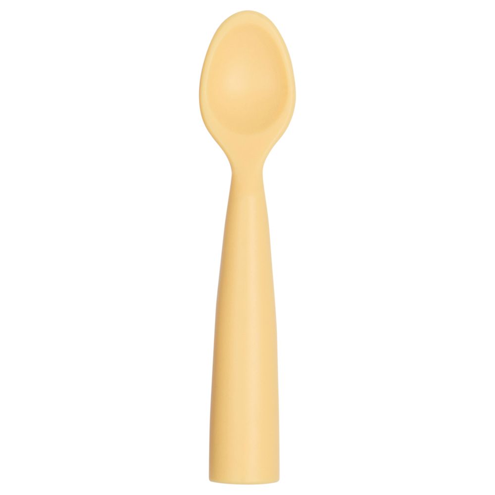 Minikoioi - Spoon - Silicone Scooper - Yellow