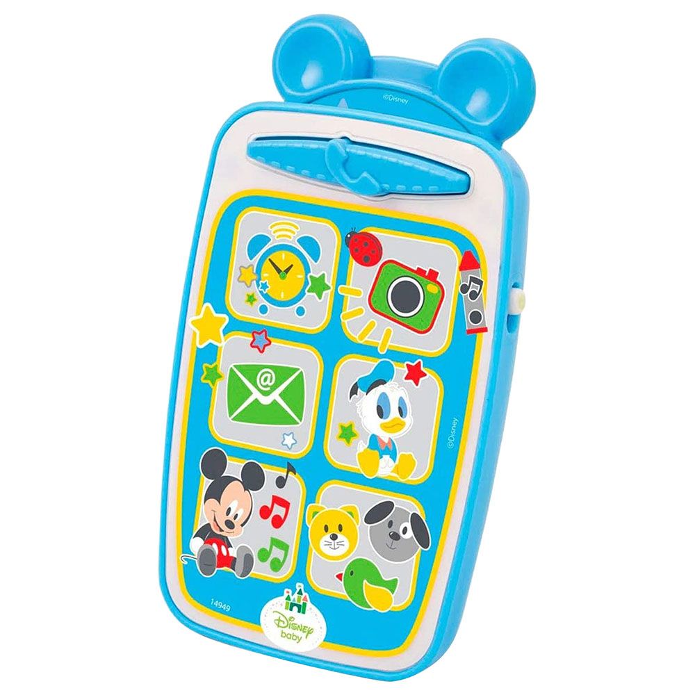 Clementoni - Disney Baby Mickey Smartphone - Blue