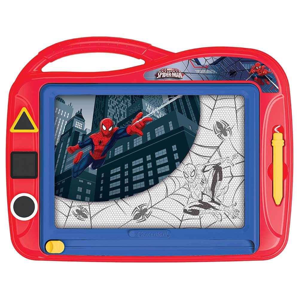 Clementoni - Magnetic Drawing Board - Spiderman