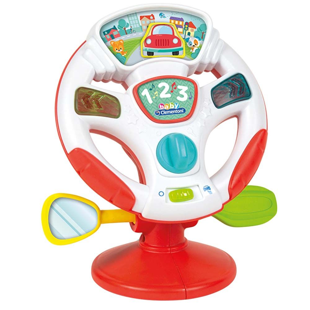 Clementoni - Baby Activity Steering Wheel